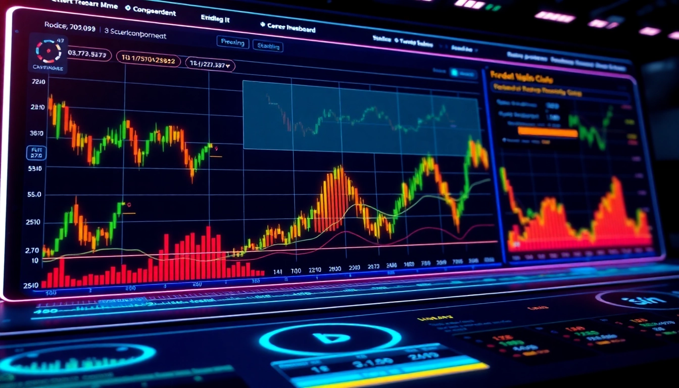 Aicoin real-time market analysis dashboard showcasing dynamic crypto charts and data security features for traders.
