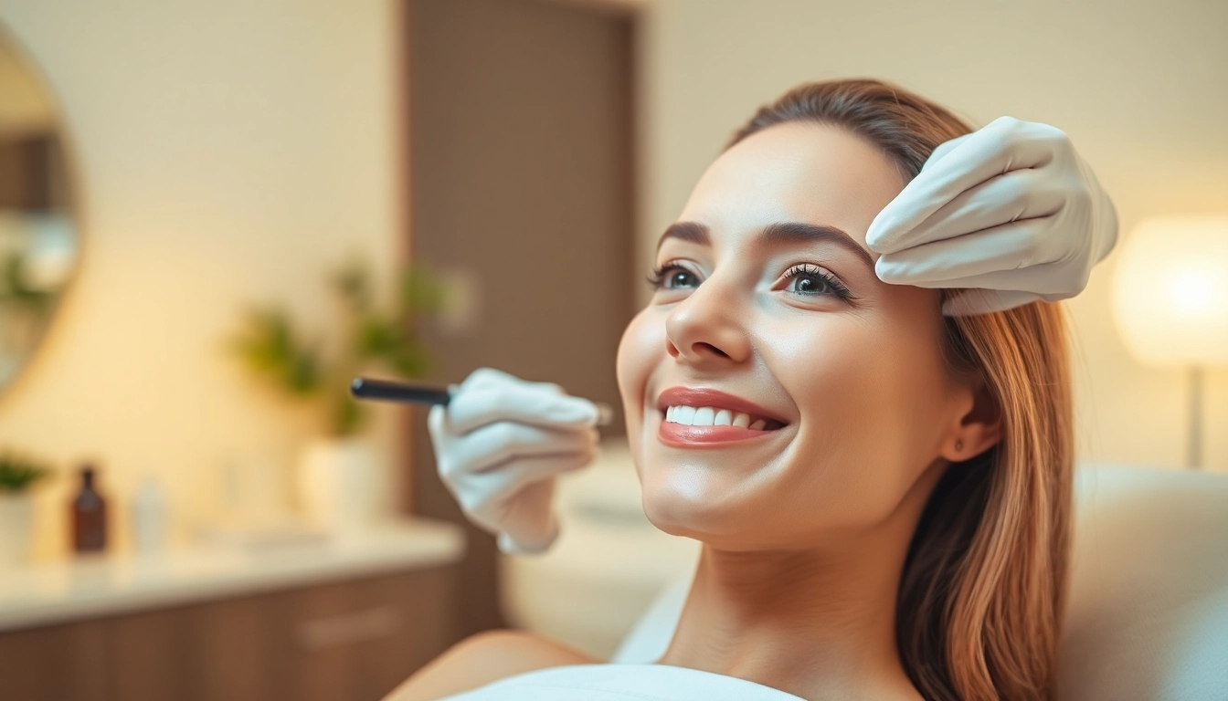 Experience a refreshing Botox Behandlung in a serene spa environment, with a focus on relaxation and professionalism.