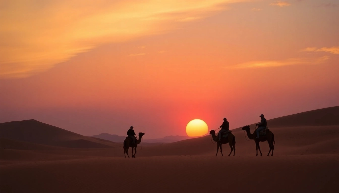 Experience a memorable desert tour from Marrakech with camel rides and sunset views across Erg Chebbi dunes.