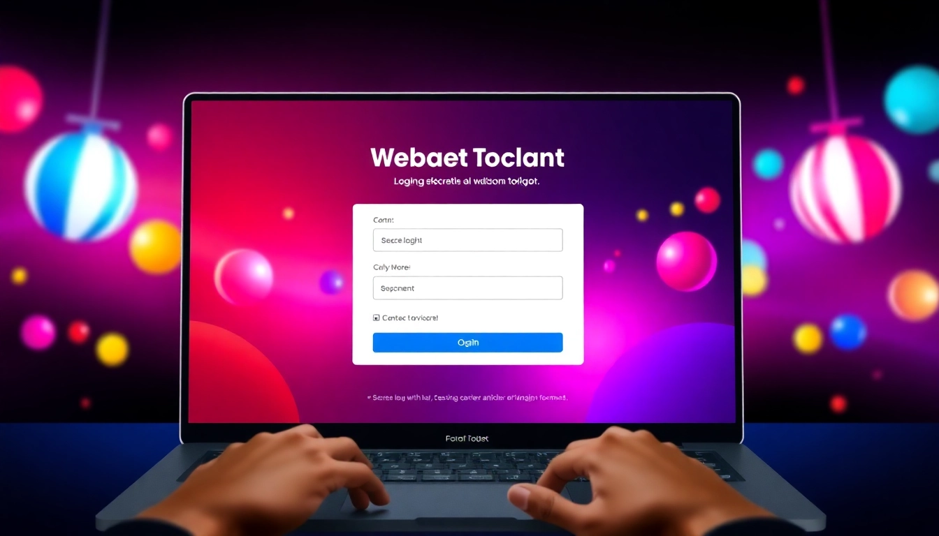 Mentoto login page showing secure access and user-friendly interface for trusted togel online platform.