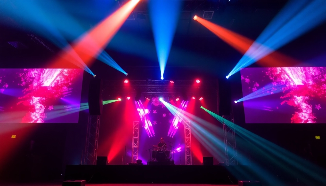 High-quality Eventtechnik Köln setup with professional lighting, sound, and staging for seamless event experiences.