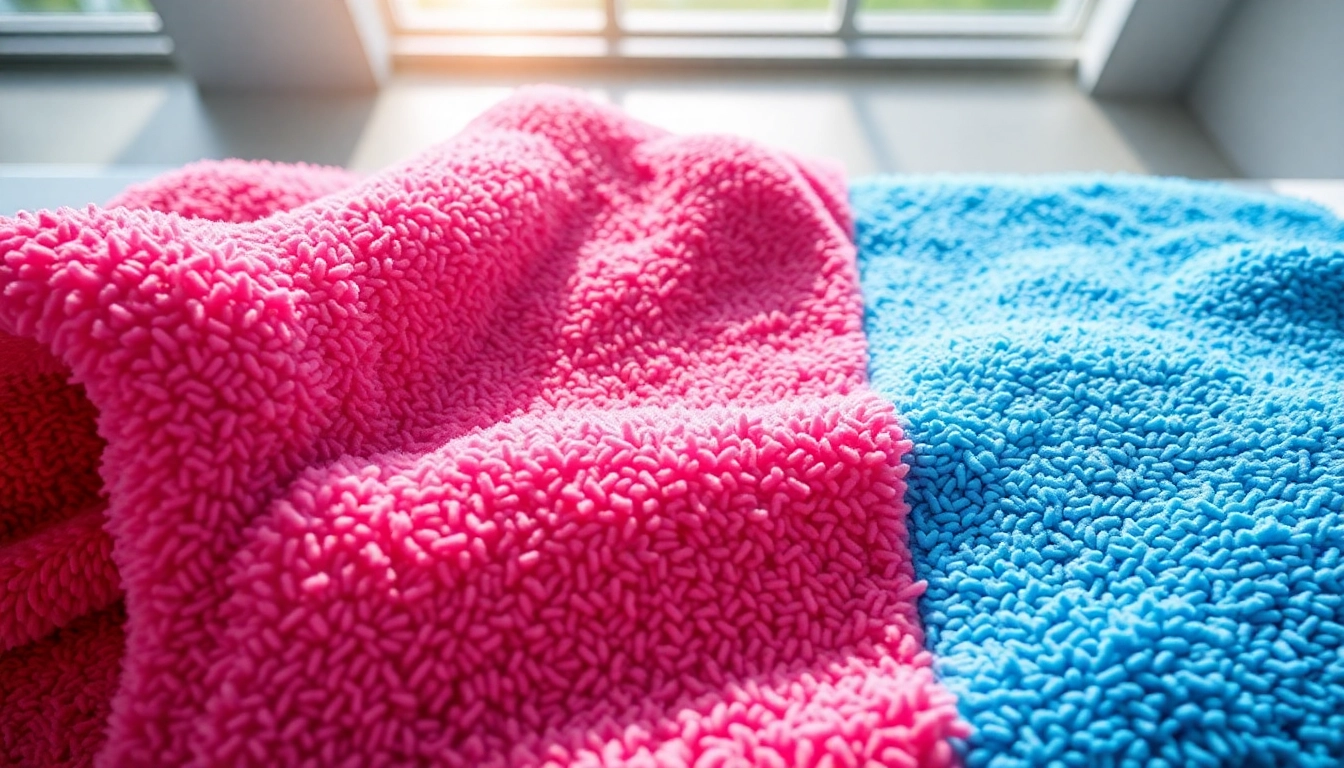High-quality Extreme Towel being used in a spa setting, showcasing softness and absorbency, with a focus on its premium texture and vibrant color.