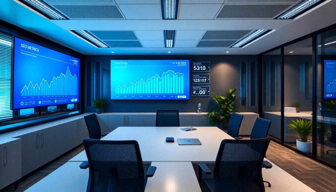 Professional team analyzing data to rank your website higher on Google search results effectively