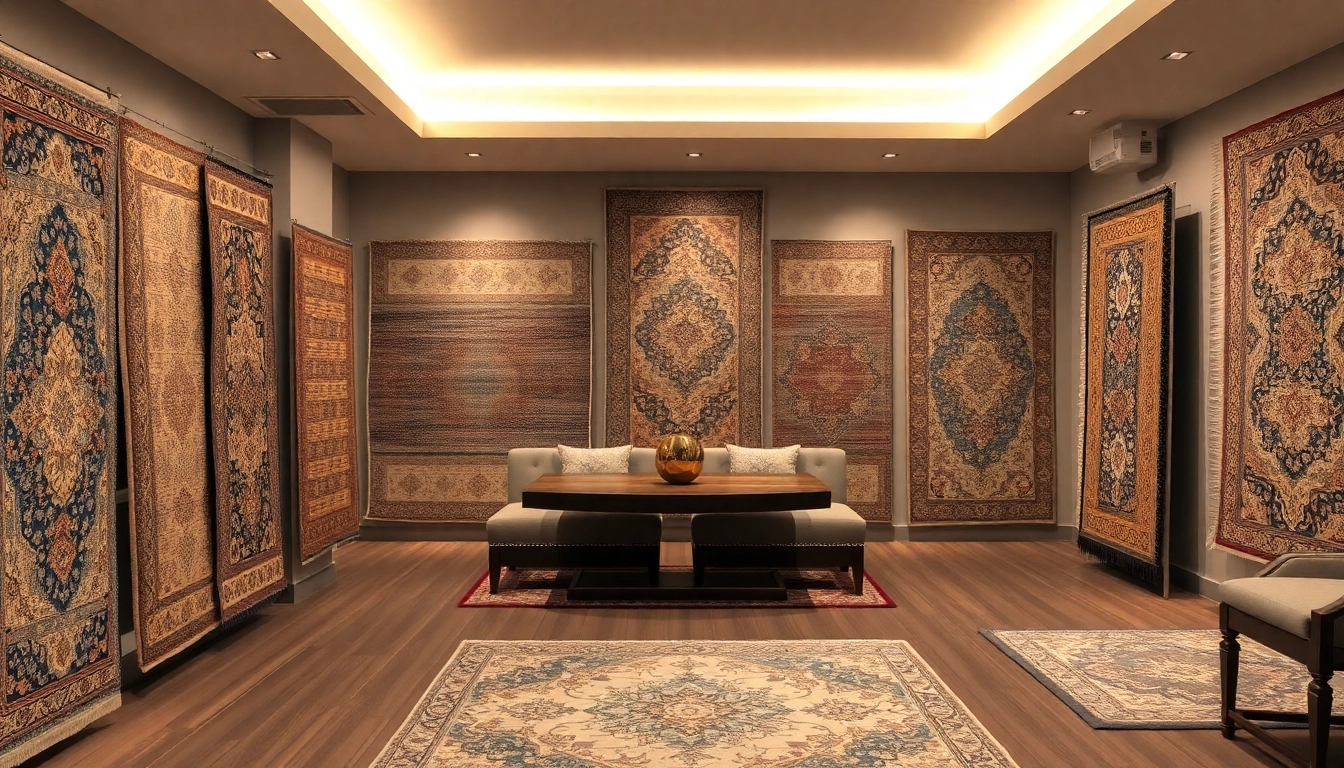High-quality Tappeti a Milano showcased in a stylish showroom for home decoration and interior