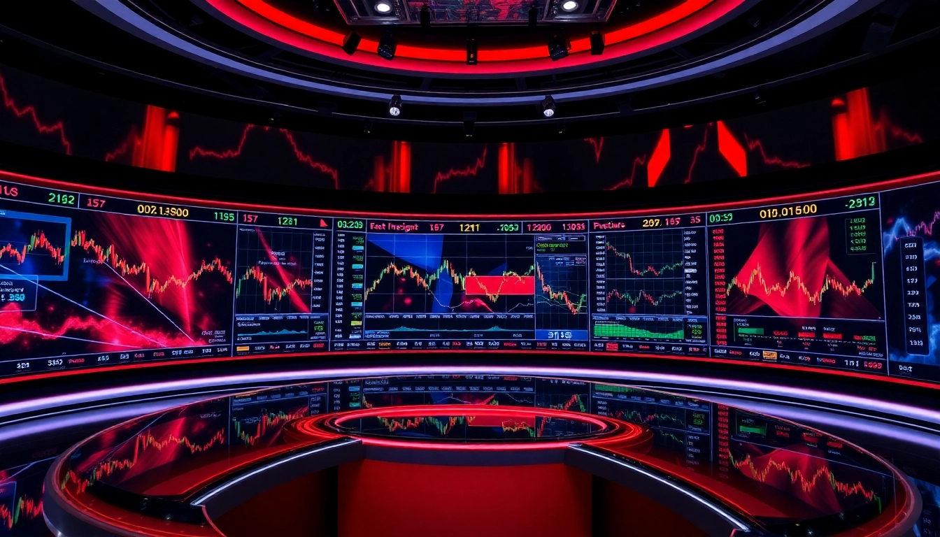 UK Stock and Share News updates featuring stock charts and financial analysis in a professional