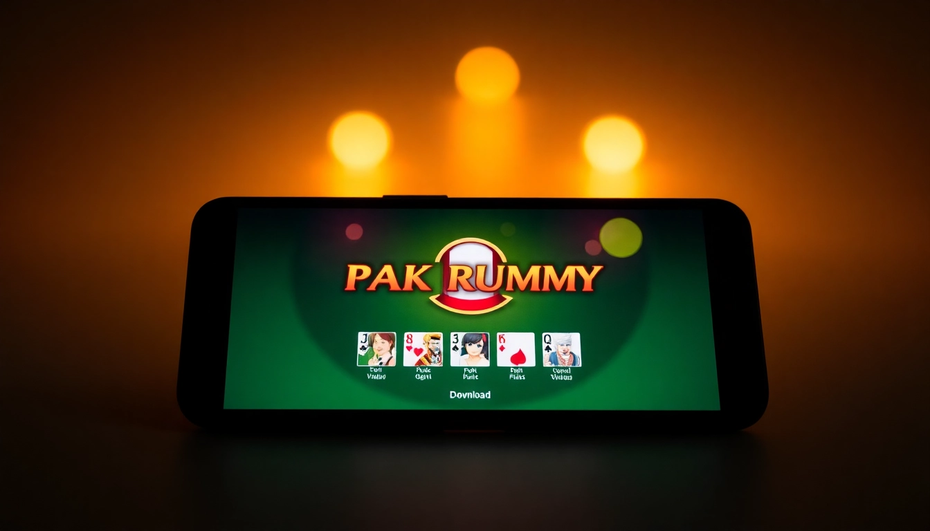 Step-by-step guide on how to perform Pak rummy download apkpure with engaging visuals of mobile