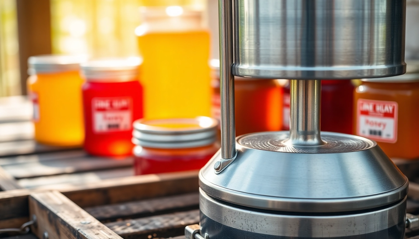 Tienda del apicultor-apidroches showcases high-quality stainless steel drip support and honey